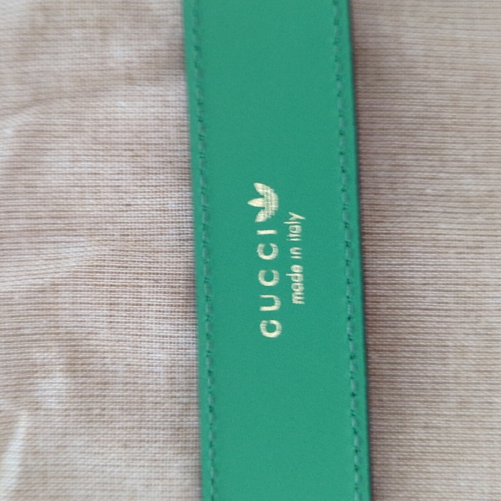 Gucci x Adidas Belt Limited Edition. 702277. 115cm / 46 inches. Unisex. New - Picture 9 of 11